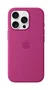 Apple MYYN3ZM/A Funda Silicone con MagSafe para iPhone 16 Pro - Fuchsia - Fabricada con 55% de silicona reciclada, protección contra caídas y rayones
