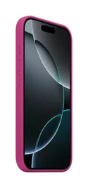 Apple MYYN3ZM/A Funda Silicone con MagSafe para iPhone 16 Pro - Fuchsia - Fabricada con 55% de silicona reciclada, protección contra caídas y rayones