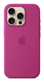 Apple Funda iPhone 16 Pro Silicona con MagSafe - Fuchsia