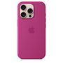 Apple Funda iPhone 16 Pro Silicona con MagSafe - Fuchsia
