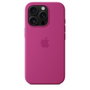 Apple Funda iPhone 16 Pro Silicona con MagSafe - Fuchsia