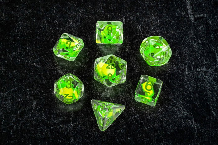 Dragon Storm Inclusion Pack de Dados Green Dragon (7) Dragon Storm Inclusion Pack de Dados Green Dragon (7)