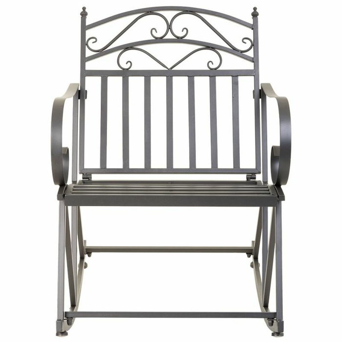 Silla mecedora Alexandra House Living Marrón Hierro 24 x 45 x 24 cm Silla mecedora Alexandra House Living Marrón Hierro 24 x 45 x 24 cm