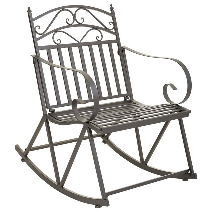 Silla mecedora Alexandra House Living Marrón Hierro 24 x 45 x 24 cm Silla mecedora Alexandra House Living Marrón Hierro 24 x 45 x 24 cm