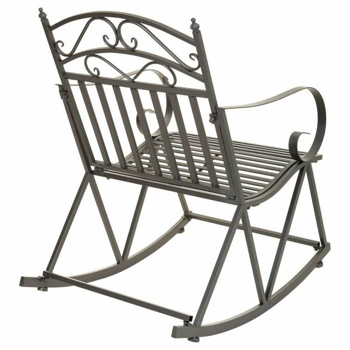 Silla mecedora Alexandra House Living Marrón Hierro 24 x 45 x 24 cm Silla mecedora Alexandra House Living Marrón Hierro 24 x 45 x 24 cm