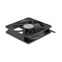 DeLOCK Ventilador axial para PC 120x120x25 mm, 12 cm, 5V DC, 2000 RPM, flujo de aire 1.73 m³/h, negro, modelo 67292