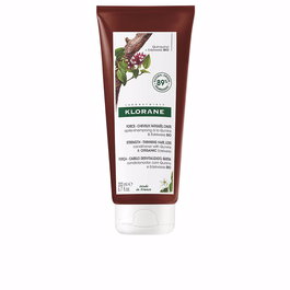Klorane BIO Acondicionador Fortalecedor Anti-Caída con Quinina y Edelweiss - Cabello Dañado y Desenredante 200 ml
