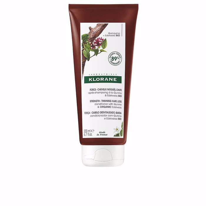 Klorane Acondicionador de Quinina y Edelweiss Bio Anti-Caída 200 ml