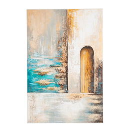 Pintura Puerta Lienzo Decoración 100 X 150 cm