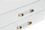 DKD Home Decor Joyero Moderno Blanco Crema 18 x 14 x 23 cm
