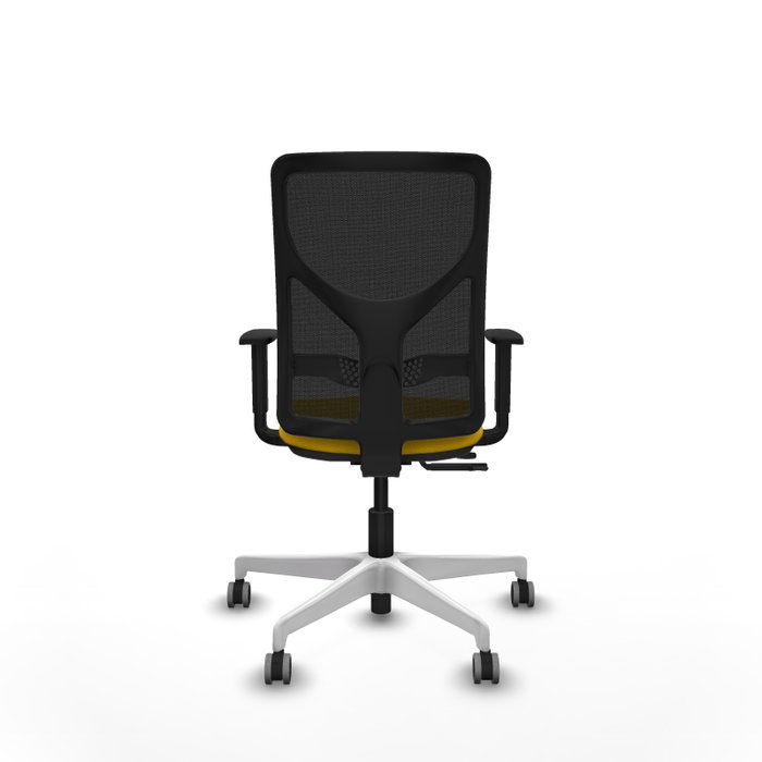 PIQUERAS Y CRESPO Silla de oficina Motilla con mecanismo Sincro/Traslack, Amarillo y Negro PIQUERAS Y CRESPO Silla de oficina Motilla con mecanismo Sincro/Traslack, Amarillo y Negro