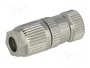 HARTING Conector M12 Hembra HARAX 4 Pines Recto