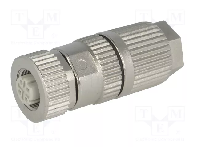 HARTING Conector M12 Hembra HARAX 4 Pines Recto HARTING Conector M12 Hembra HARAX 4 Pines Recto