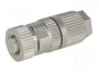 HARTING Conector M12 Hembra HARAX 4 Pines Recto