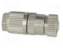 HARTING Conector M12 Hembra HARAX 4 Pines Recto