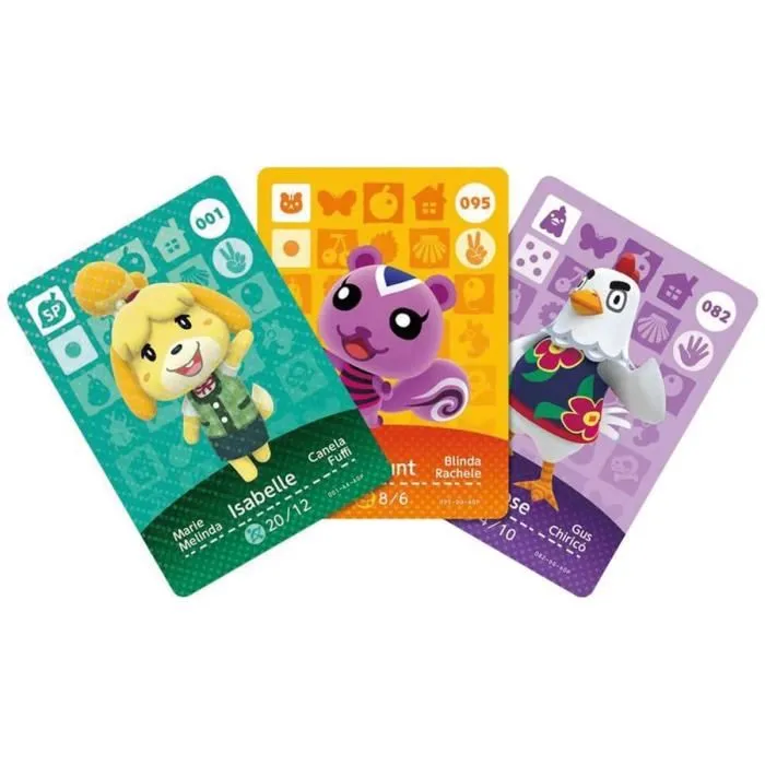 Nintendo Tarjetas de diseño de Animal Crossing Happy Home (paquete de 3 tarjetas: 1 especial + 2 normales)