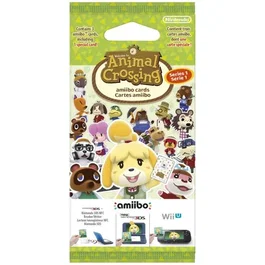 Nintendo Tarjetas de diseño de Animal Crossing Happy Home (paquete de 3 tarjetas: 1 especial + 2 normales)