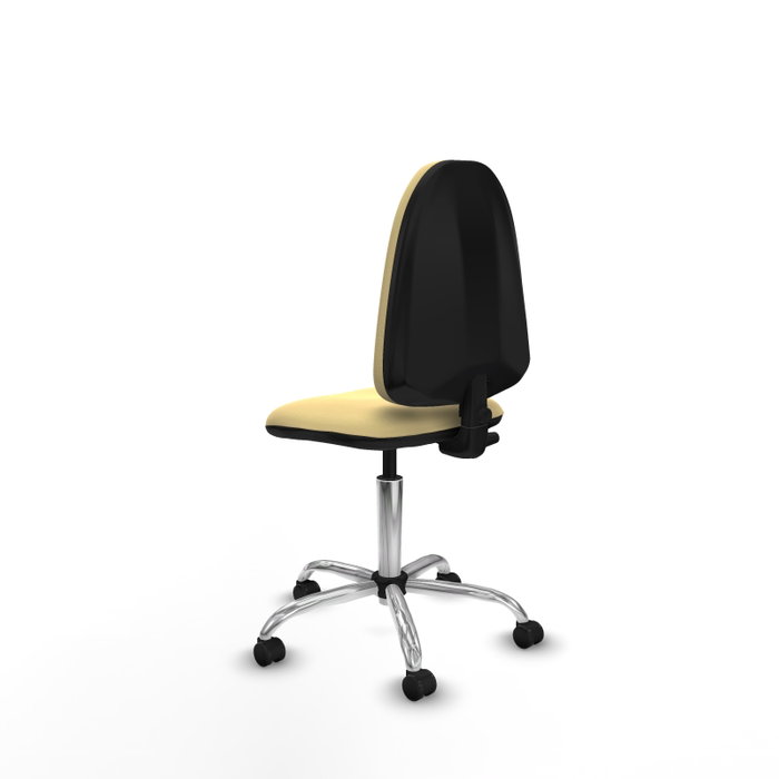 PIQUERAS Y CRESPO Silla de oficina Aýna crema sin brazos PIQUERAS Y CRESPO Silla de oficina Aýna crema sin brazos