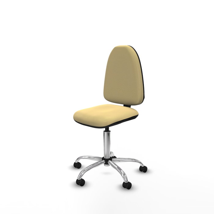 PIQUERAS Y CRESPO Silla de oficina Aýna crema sin brazos PIQUERAS Y CRESPO Silla de oficina Aýna crema sin brazos