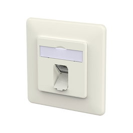 METZ CONNECT Anschlussdose E-DAT C6A LSA++ 1 Port RJ-45 Blanco (130E371002-I)