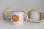 Privilege Mug Esmaltada Blanca con Frases 350ml (Ancho 9 cm, Alto 7.9 cm, Largo 11 cm) (24 Unidades)
