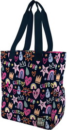 GRAFOPLAS DISEÑO Bolsa de tela B&B Cute 31x37,5x14cm