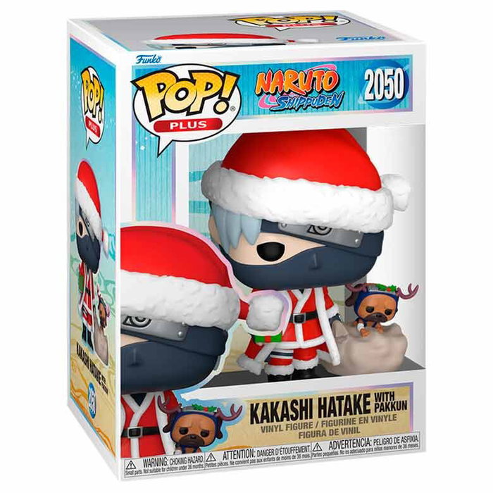 Funko POP! Plus Naruto Shippuden Kakashi Hatake con Pakkun (Holiday)