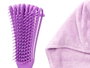 BERILO Set de Cepillo y Toalla Surtido en 2 Colores (Lila y Rosa)