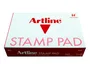 Artline Almohadilla para sellos nº1 rojo 67x106 mm