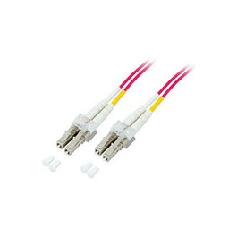 EFB Elektronik Cable de fibra óptica LC-LC OM4 10m Violeta