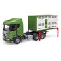 Bruder Scania Super 560R Transporte de Ganado con Buey