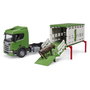 Bruder Scania Super 560R Transporte de Ganado con Buey