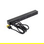 APC AP9565 Rack PDU Basic 1U Monofásico 230V Negro 12 Salidas AC
