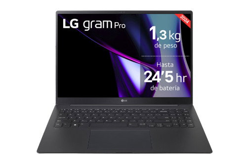 LG gram Pro 16ZD90SP-A.AX78B 16'' OLED 3K Intel Core Ultra 7 32GB RAM 1TB SSD Plata LG gram Pro 16ZD90SP-A.AX78B 16'' OLED 3K Intel Core Ultra 7 32GB RAM 1TB SSD Plata