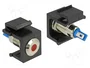 DeLOCK 86464 Keystone LED rotativo 6 V negro