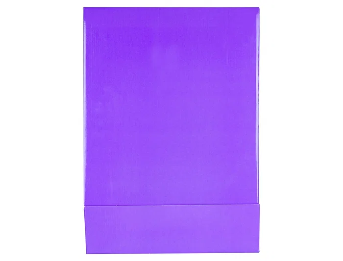 Liderpapel Caja Archivador de Palanca Cartón DIN A4 Lomo 75 mm Lila