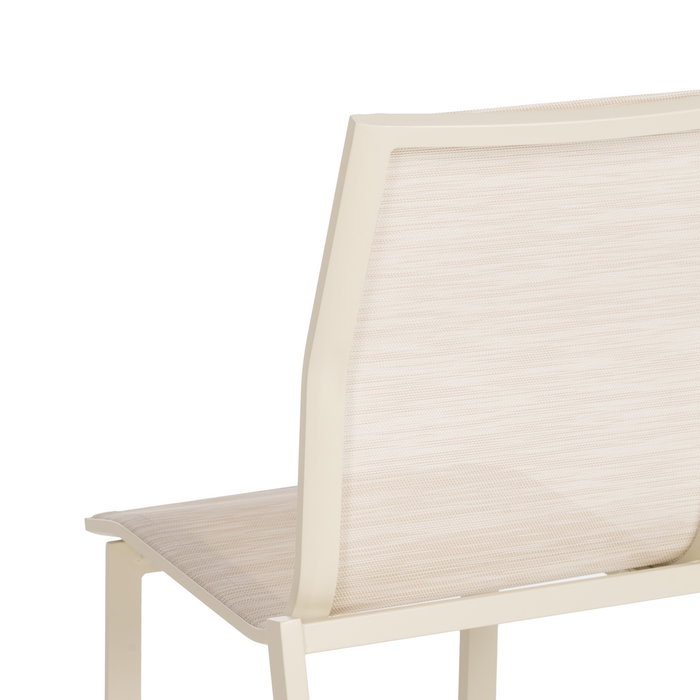 Silla Apilable Aluminio-Textileno 49 X 62 X 90 cm (Set de 2) Silla Apilable Aluminio-Textileno 49 X 62 X 90 cm (Set de 2)