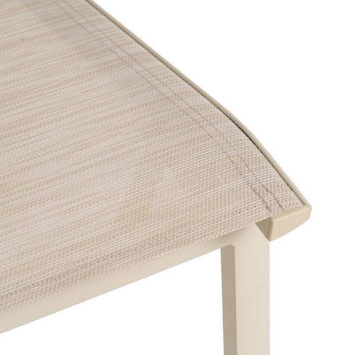 Silla Apilable Aluminio-Textileno 49 X 62 X 90 cm (Set de 2) Silla Apilable Aluminio-Textileno 49 X 62 X 90 cm (Set de 2)