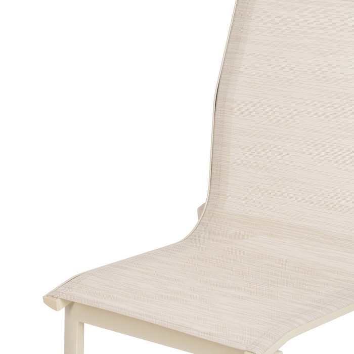 Silla Apilable Aluminio-Textileno 49 X 62 X 90 cm (Set de 2) Silla Apilable Aluminio-Textileno 49 X 62 X 90 cm (Set de 2)