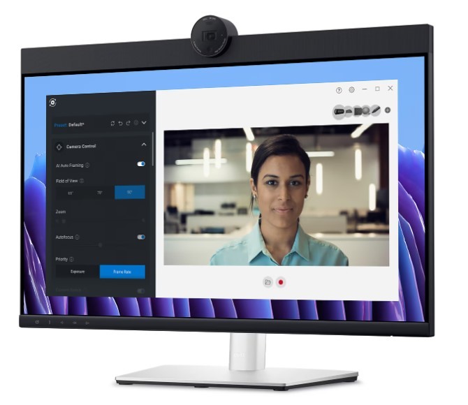 DELL P2424HEB Monitor de 23.8 pulgadas Full HD IPS con Cámara y Altavoces