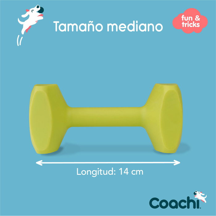 Coachi Mancuerna de Entrenamiento Lima para Perros, Juguete de Plástico Flotante para Lanzamiento y Recuperación, Adiestramiento de Cachorros y Perros de Caza