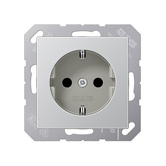 Jung A1520AL SCHUKO Steckdose alu Jung A1520AL SCHUKO Steckdose alu