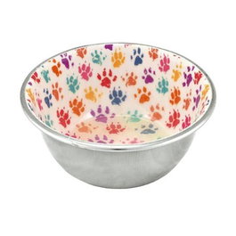 Nayeco Comedero Inox Huella Multicolor 950ml