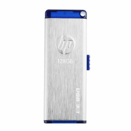 HP Memoria USB X730W 128GB Azul Acero Inoxidable