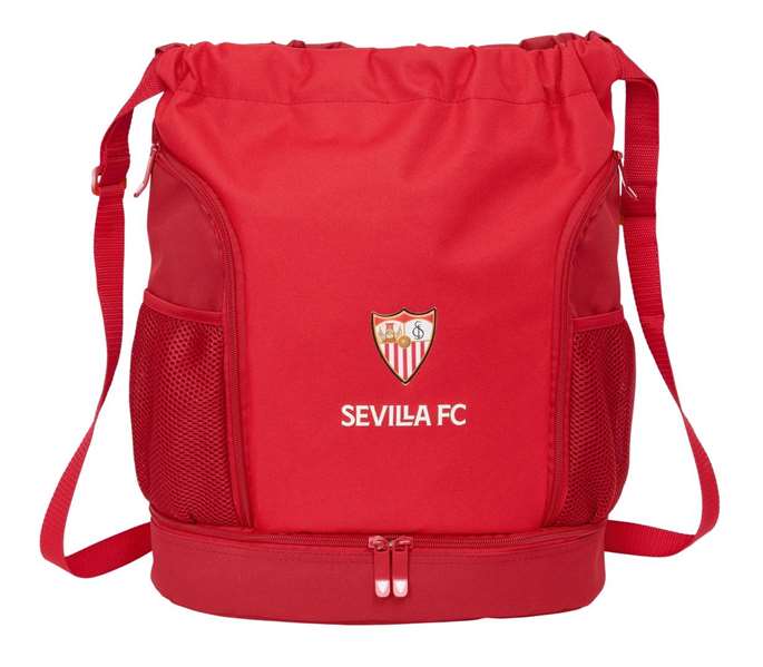 Safta Saco Mochila Resistente Agua Sevilla FC 35x40x1 cm Safta Saco Mochila Resistente Agua Sevilla FC 35x40x1 cm