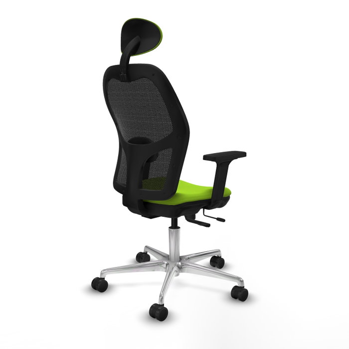 PIQUERAS Y CRESPO Silla de oficina Jorquera con mecanismo Sincro/Traslack color Pistacho y Negro PIQUERAS Y CRESPO Silla de oficina Jorquera con mecanismo Sincro/Traslack color Pistacho y Negro