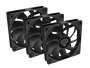 GENESIS Oxal 120 Pack de 3 Ventiladores de 120 mm Negro