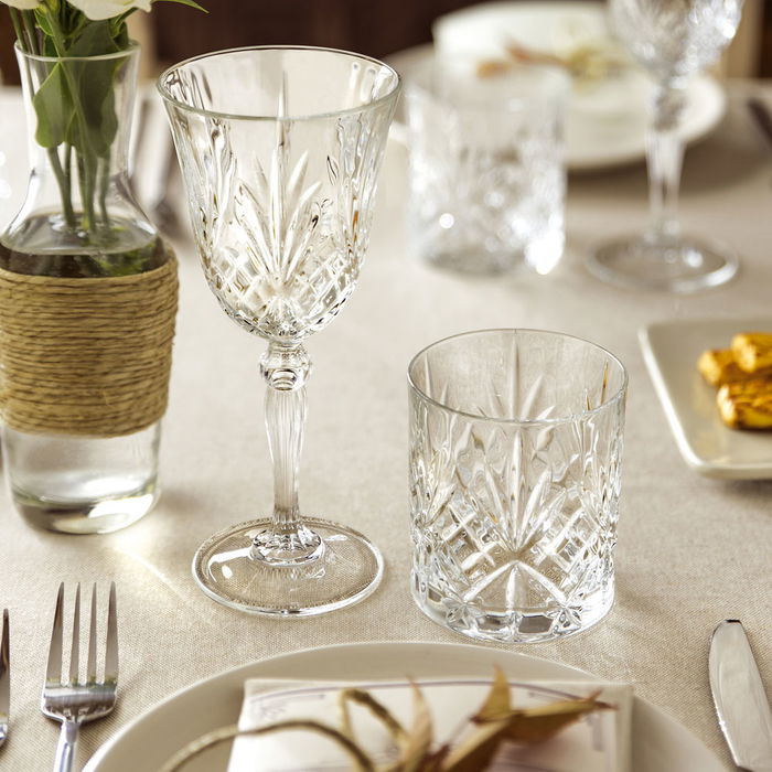 Rcr Cristalleria IT Copa Melodia 270 Ml Cristal Eco-glass (6 Unidades) Medidas: d.87 mm; h.202 mm