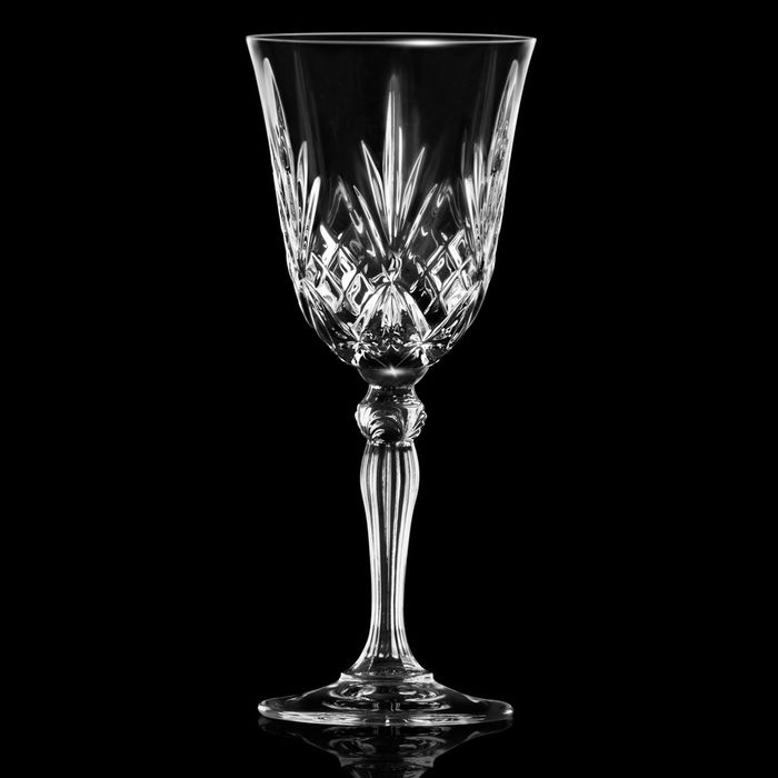 Rcr Cristalleria IT Copa Melodia 270 Ml Cristal Eco-glass (6 Unidades) Medidas: d.87 mm; h.202 mm