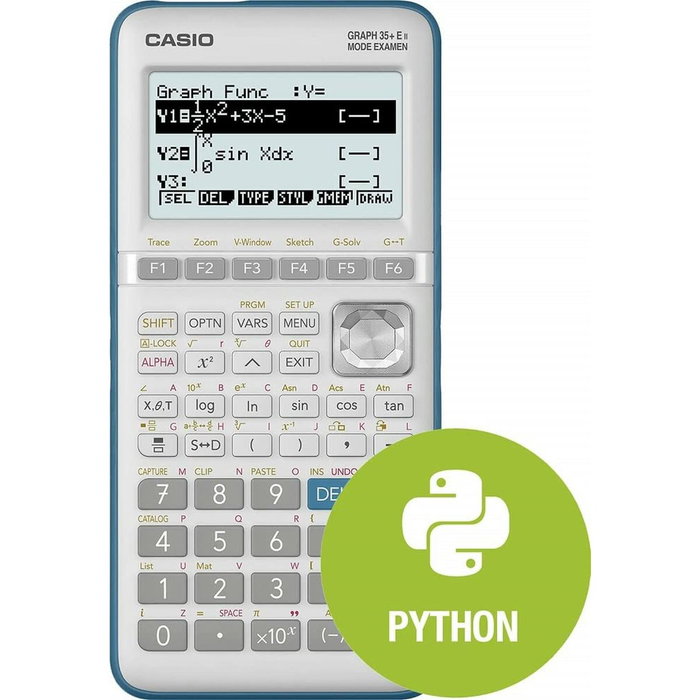 Casio Graph 35 + E II Python Calculadora integrada